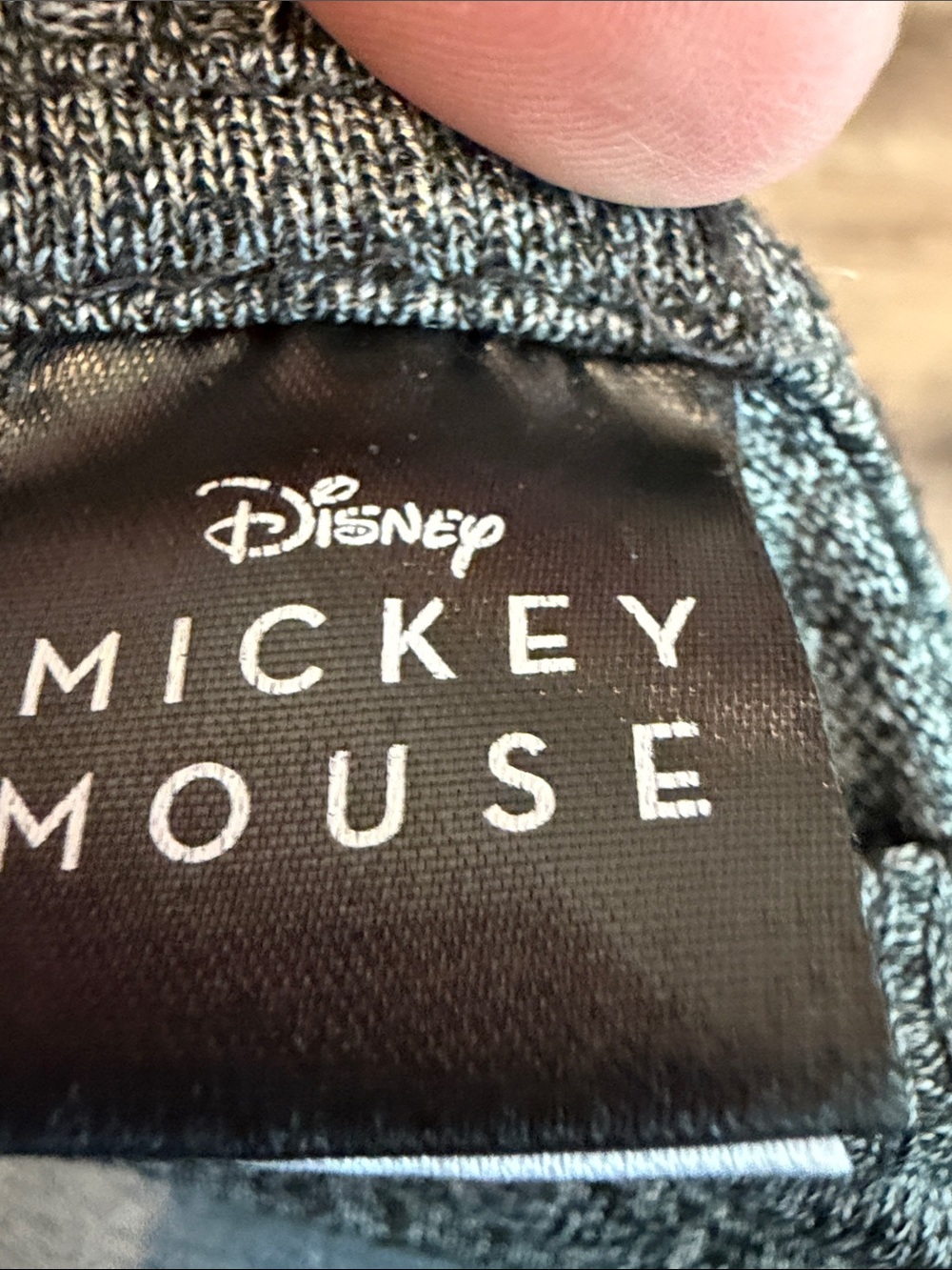 Disney Mickey Mouse Graphic Sweatshirt - Gray - Picture 3 of 4